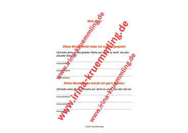 Preview: Mein musikalisches Tagebuch