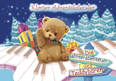 Klavier-Adventskalender „Die Winterabenteuer des Teddybären“